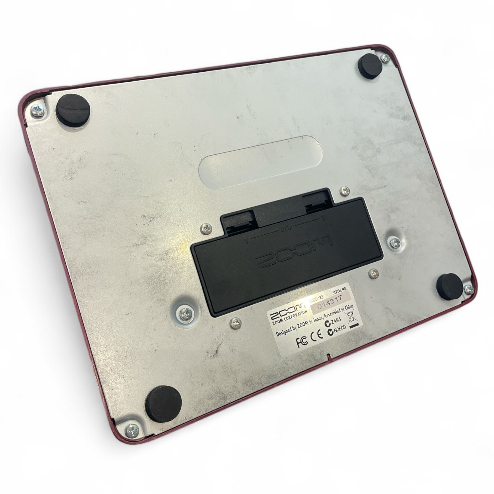 ベース用エフェクトアンプシュミレーターzoom B3 ベース用マルチ