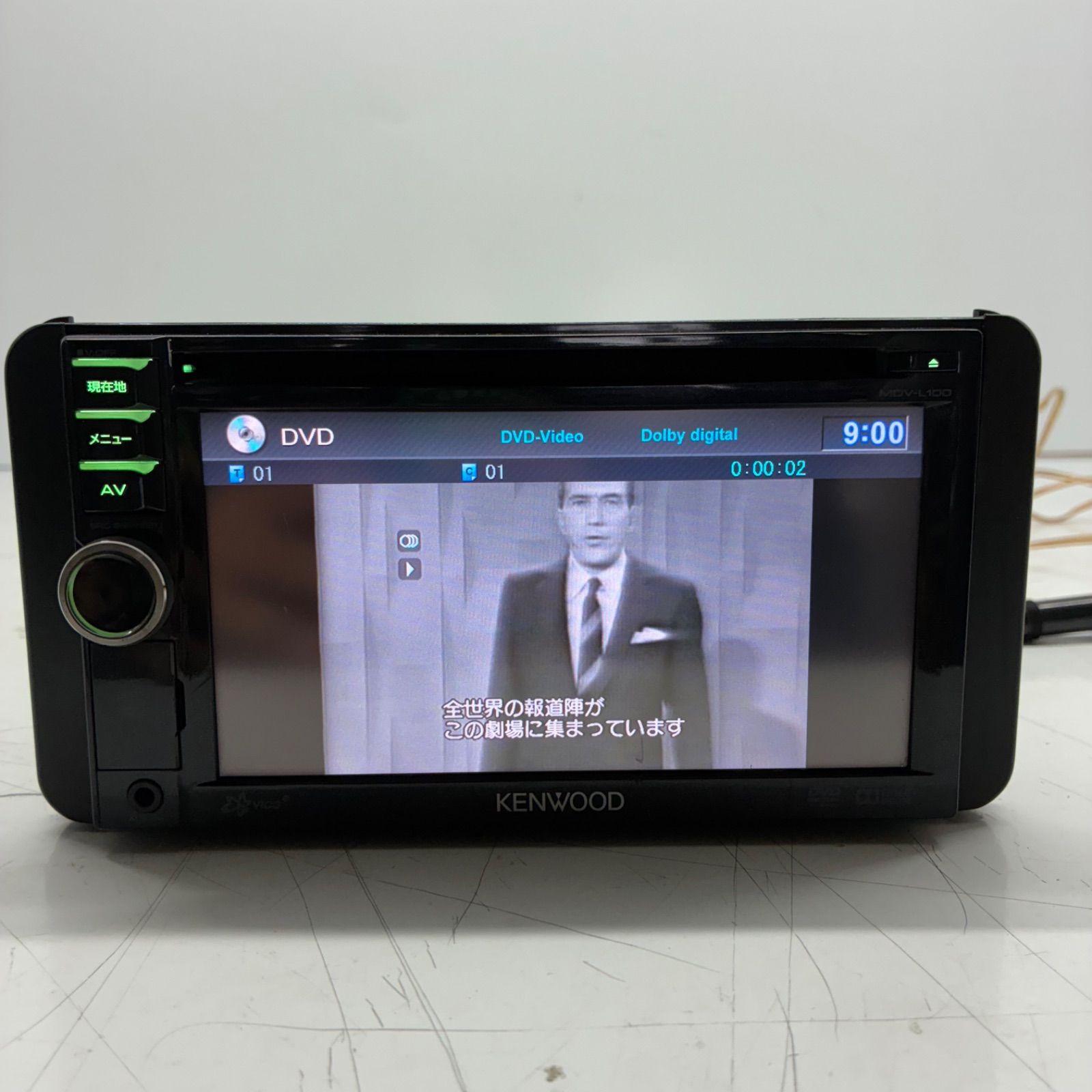 KENWOOD ケンウッド 2DIN メモリーナビ MDV-L100 カーオーディオ