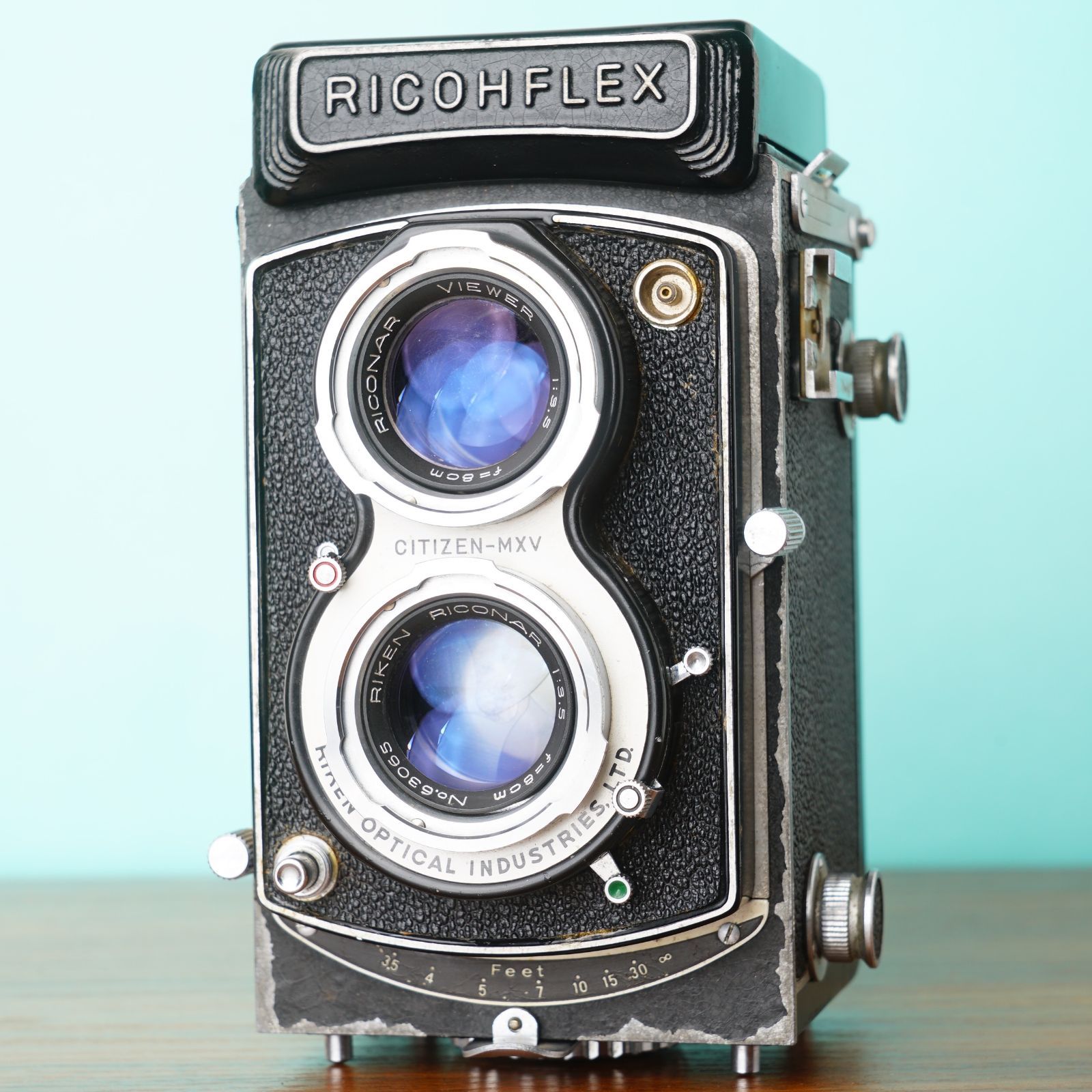 完動品◎RICOHFLEX NEW DIA 二眼レフ フィルムカメラ #90 - メルカリ