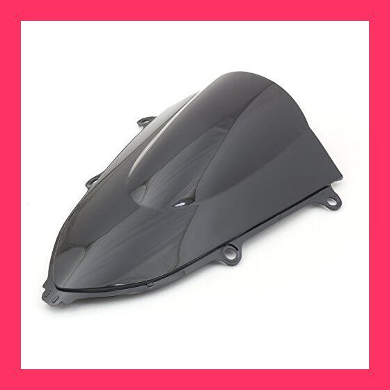 【スタッフおすすめ！】Bruce u0026 Shark(ブルース・サメ）ホンダ用 CBR250RR mc51 2017-2019年 専用 ウインドシールド ウインドスクリーン ダブルバブル スクリーン ブラック