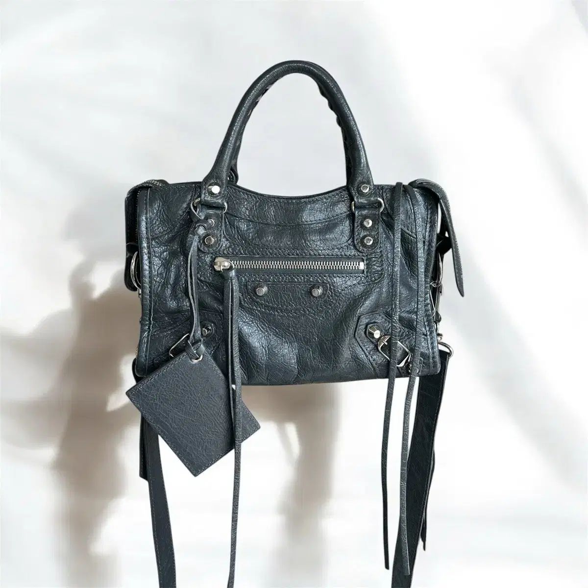 バレンシアガ モーターサイクル シティバッグ