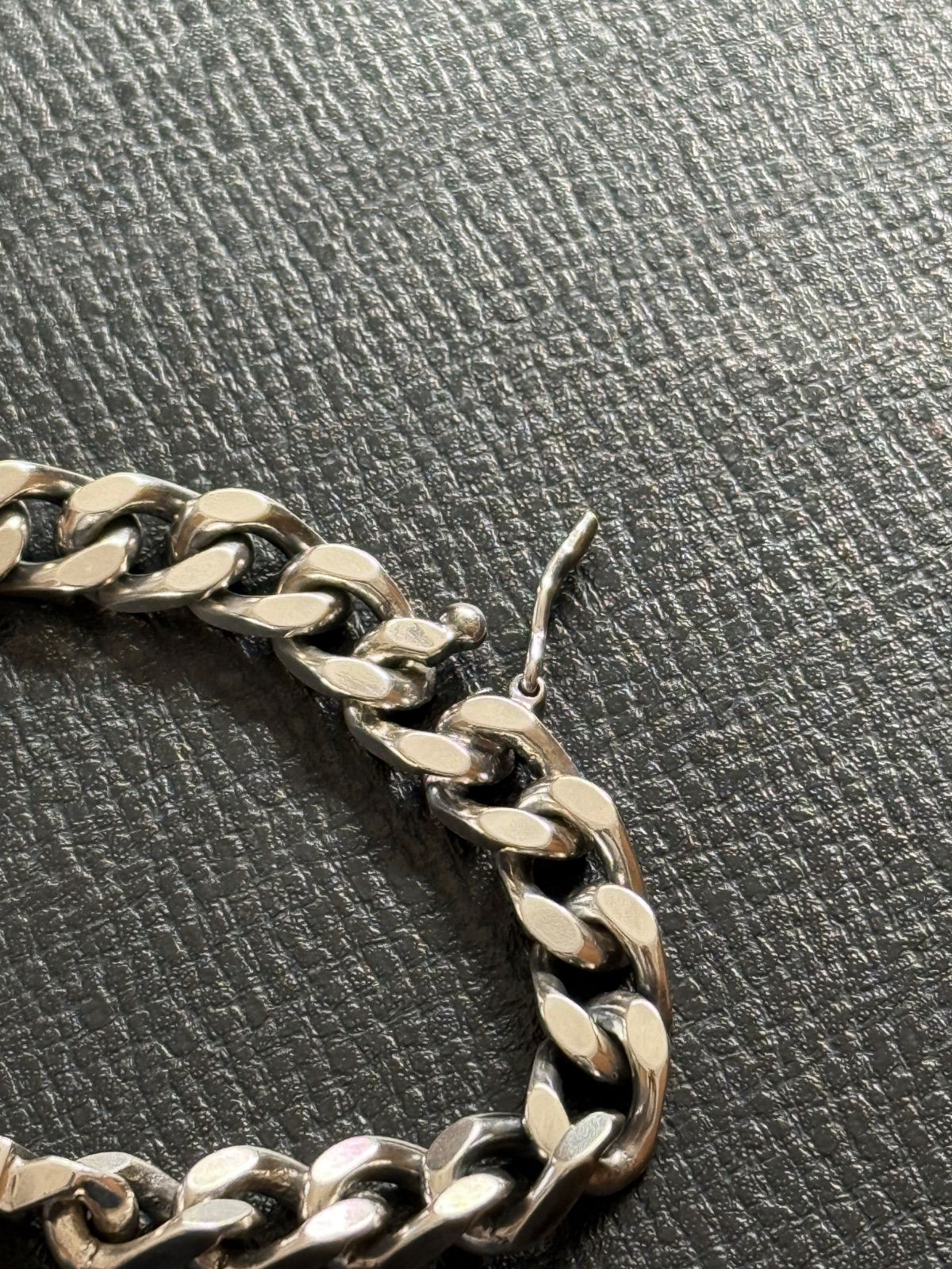  シルバー925製 IDブレスレット ブレスレット アクセサリー