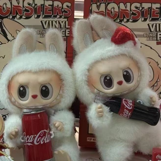 1日発送】2枚ラブブ LABUBU CocaCola ぬ新品未使用 いぐるみ