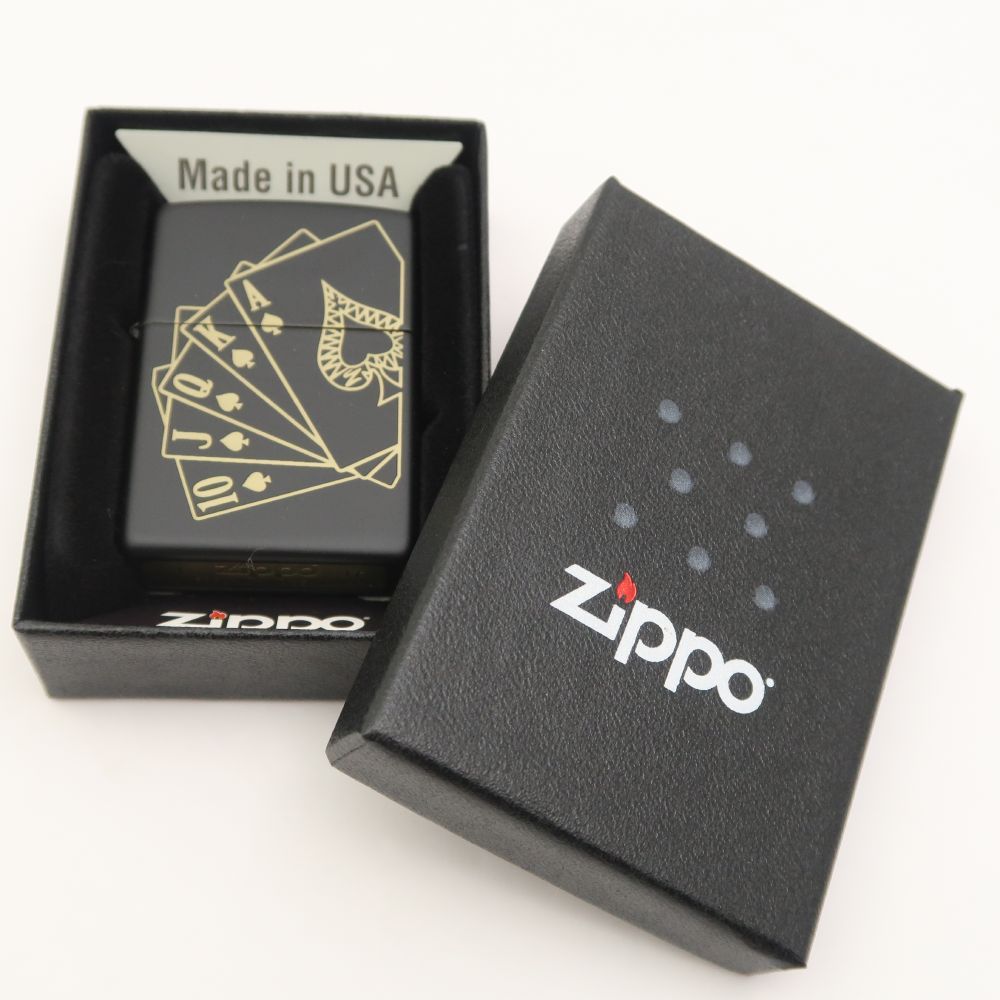 未使用 ZIPPO ジッポー 218 PLANETA CARDS ライター I 17(2017年09月