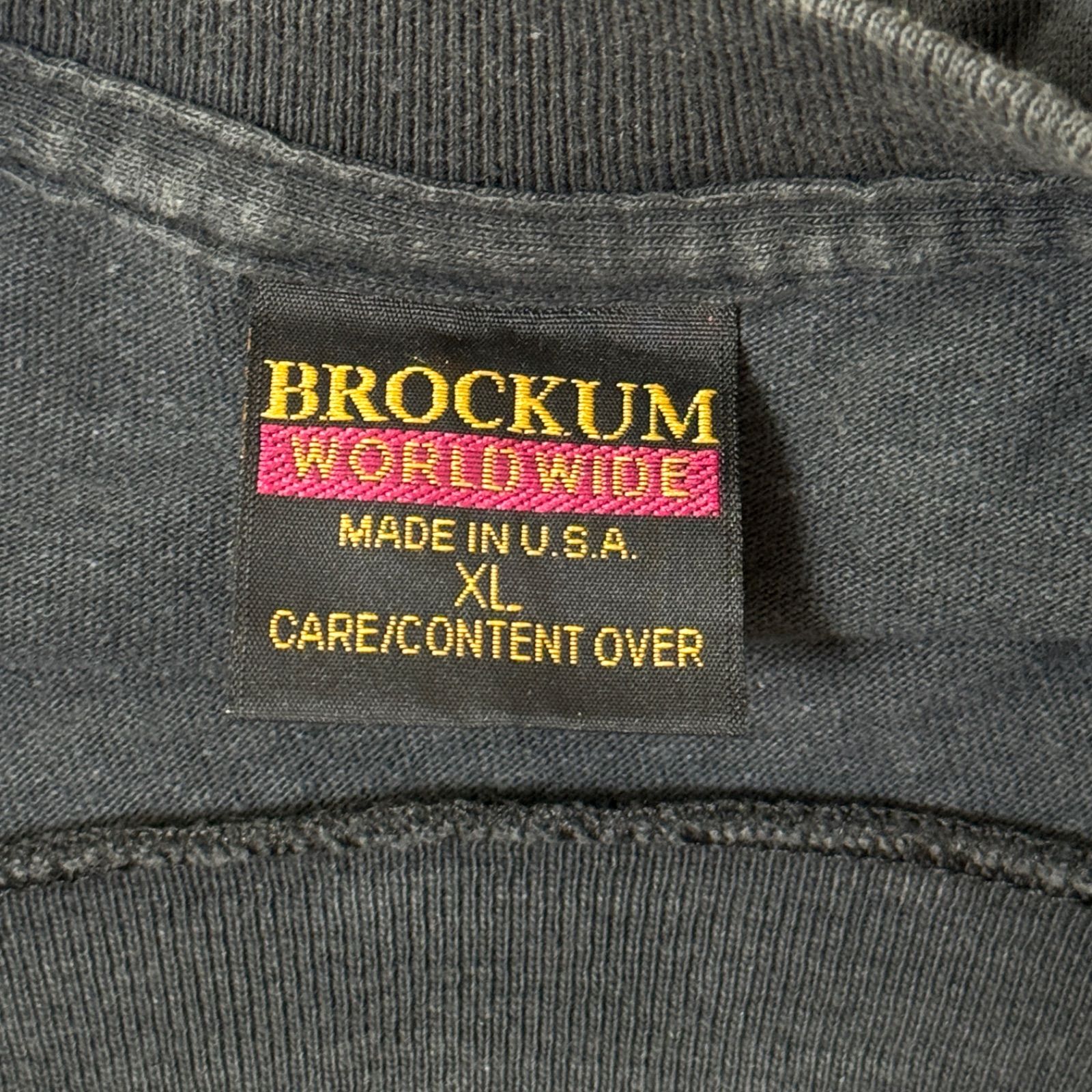 90年代 ブロッカム　USA製 ELP ビンテージ　Tシャツ ニルヴァーナ　レア BROCKUM（ブロッカム） 1993コピーライト NIRVANA heart shaped