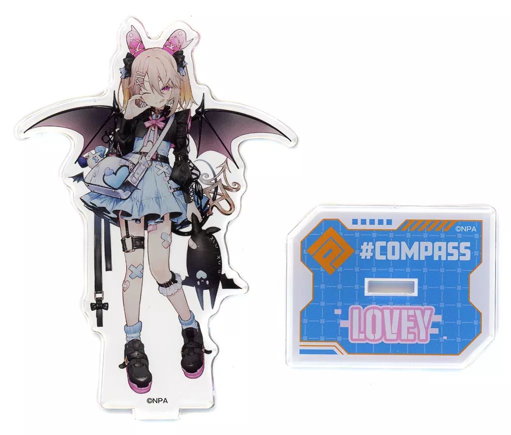 コンパス　アクリルスタンド　ラヴィ　ステリア　5種セット 中古】アクリルスタンド・アクリルパネル ラヴィ・シュシュ