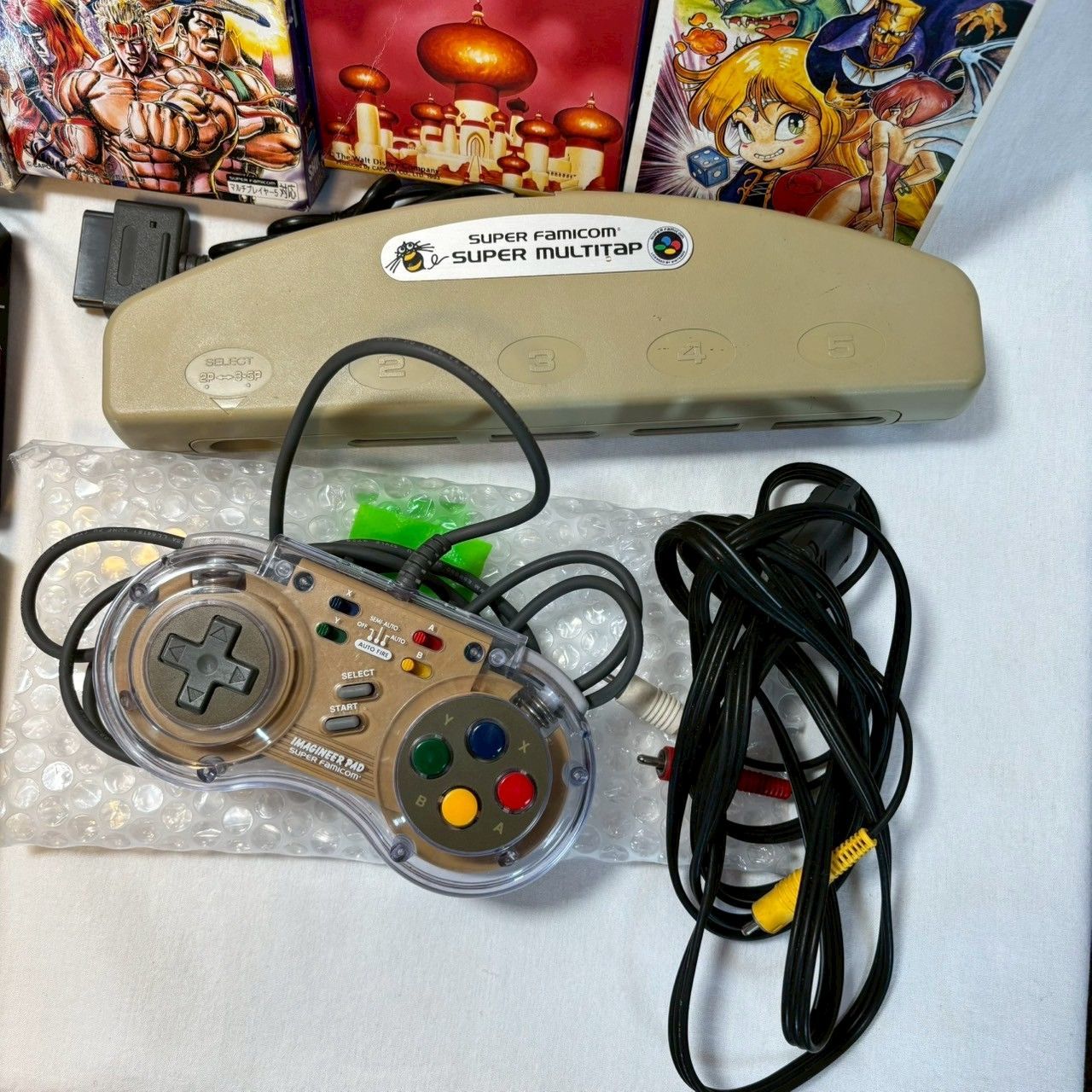 ✨豪華まとめ✨】スーパーファミコン本体/ソフト20本/マルチタップ 
