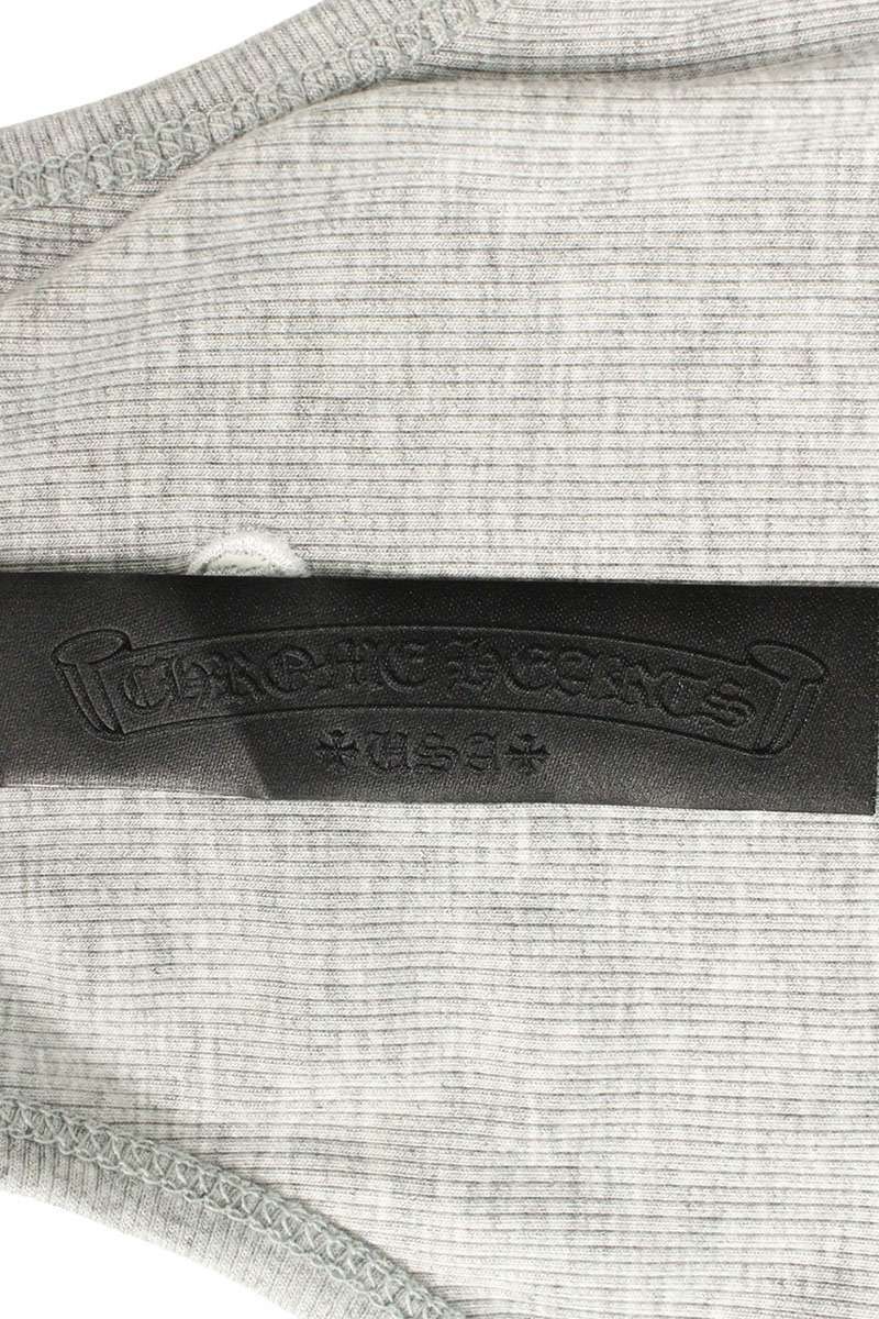 クロムハーツ Y NOT CH刺繍コットンリブワンピース レディース XS  