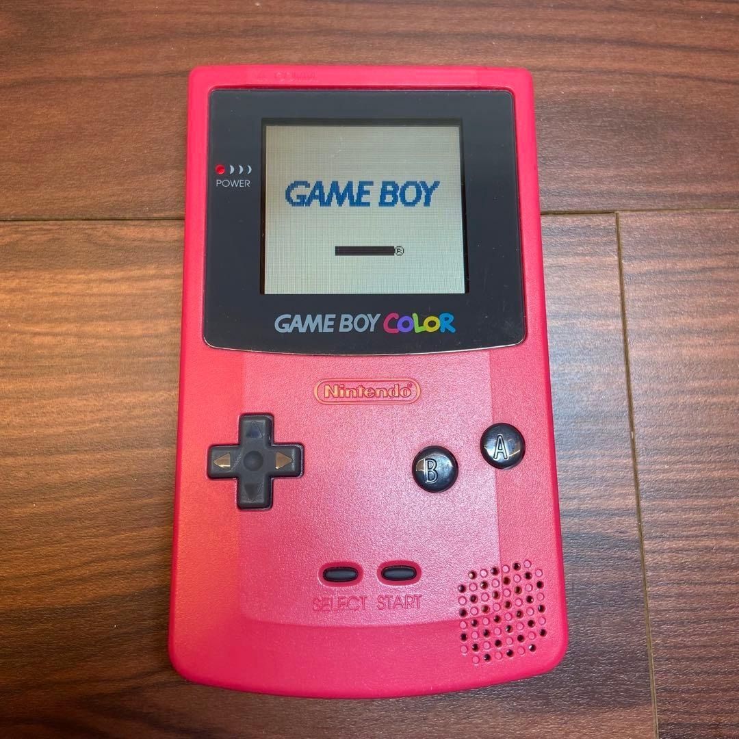 ゲームボーイ レッド 本体 3947 UP786_INFO