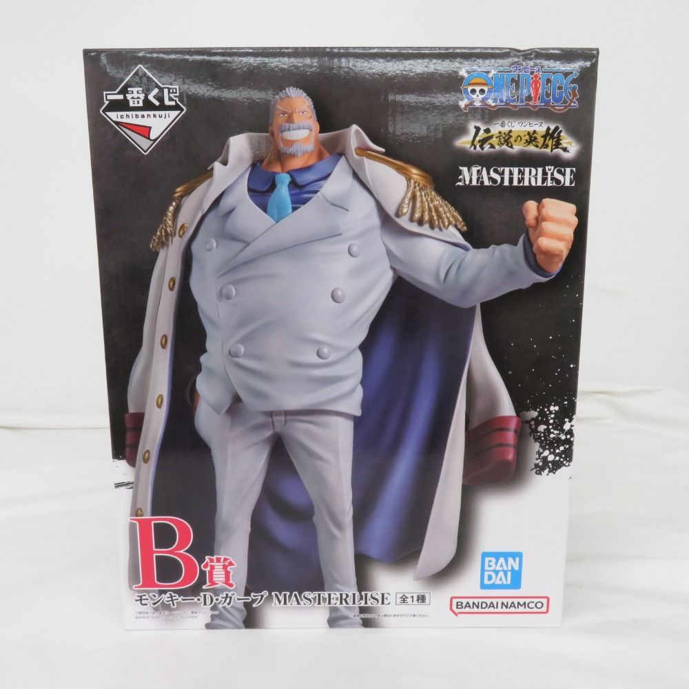 未開封品 一番くじ ワンピース 伝説の英雄 B賞 モンキー・D・ガープ MASTERLISE BANDAI バンダイ 一番くじ フィギュア 未開封品