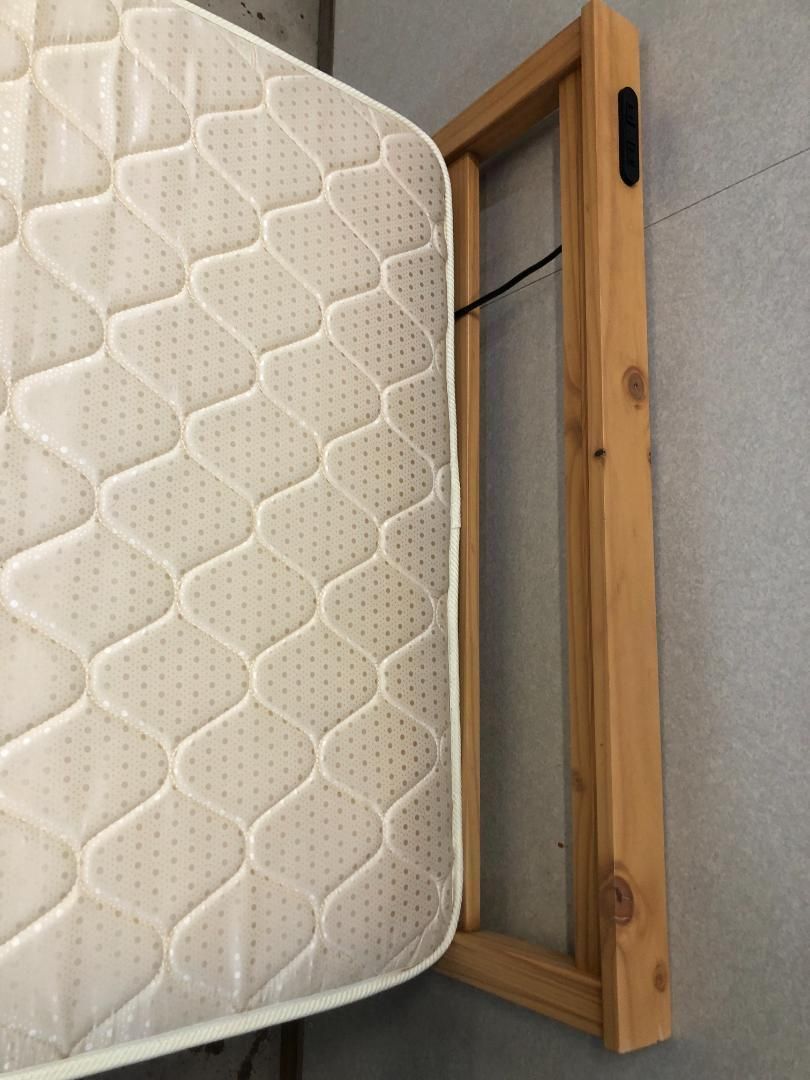 シングルベット　フレーム　ニトリマットレス　　1008-3 シングルベット フレーム ニトリマットレス 1008-3 - メルカリ