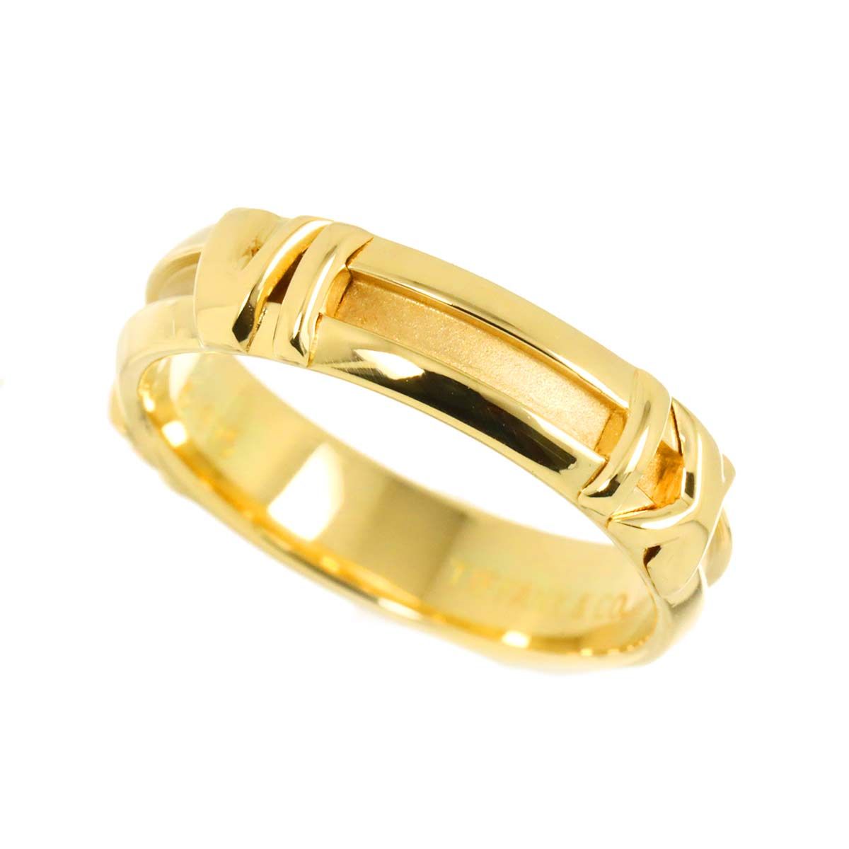 ティファニー TIFFANY&Co. アトラス ニューメリック 8.5号 リング K18  