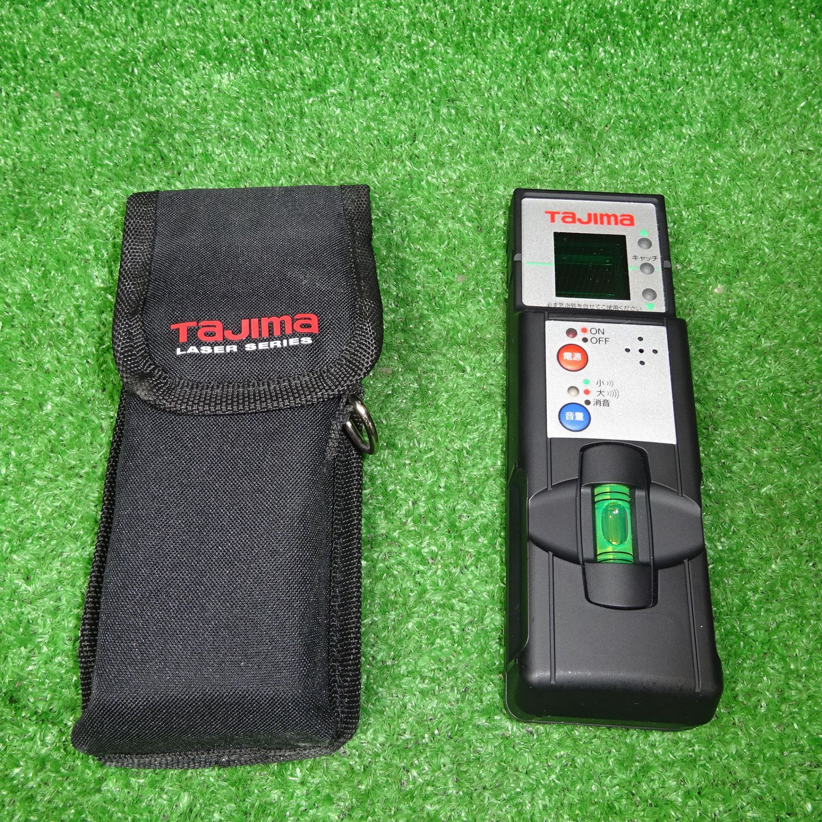 未使用 タジマ レーザー墨出し器 小さから グリーンレーザーレシーバー 