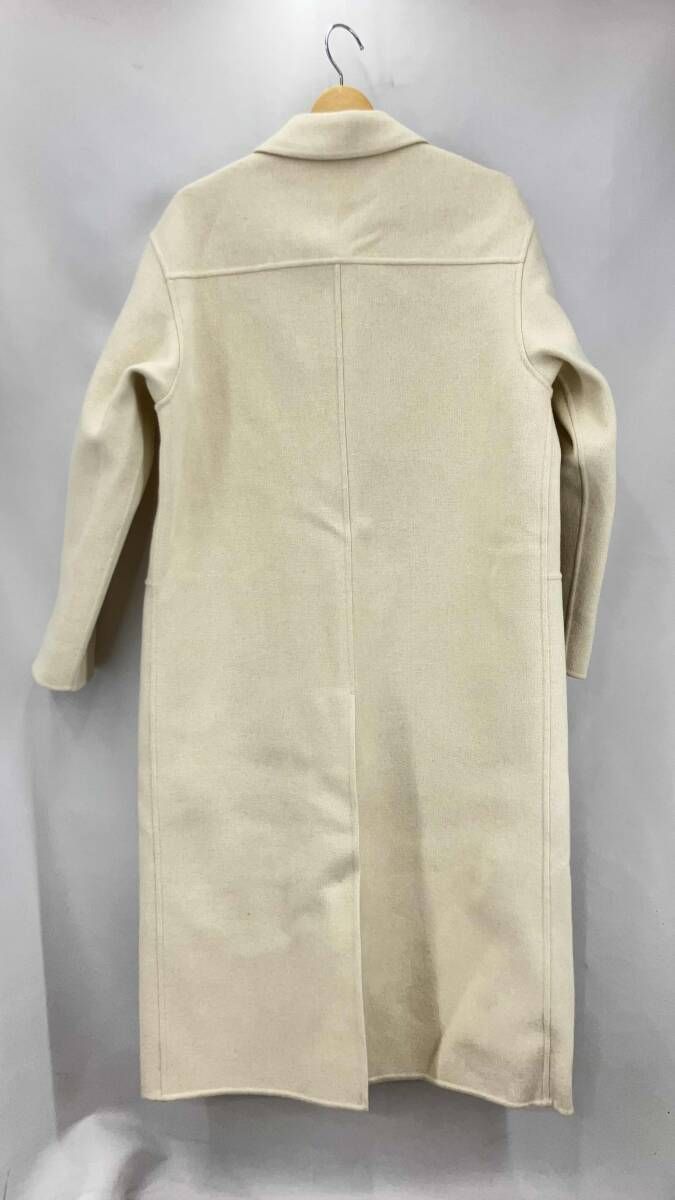 タグ付き AURALEE オーラリー レディース double cloth coat コート A23 AC010W サイズ0 アイボリー 冬