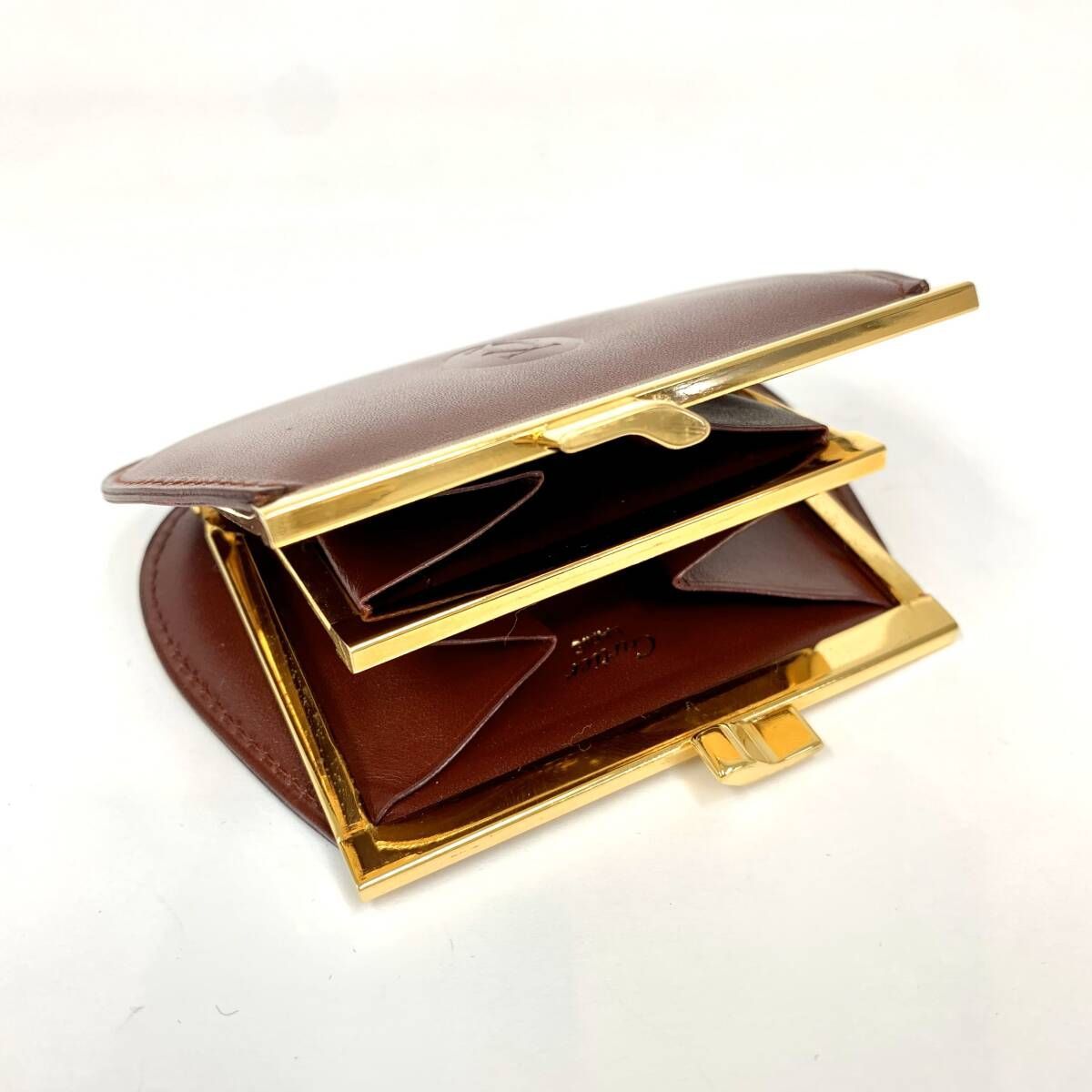 ✨未使用展示品✨ Cartier ケース マストライン ガマ口 ドゥーブル