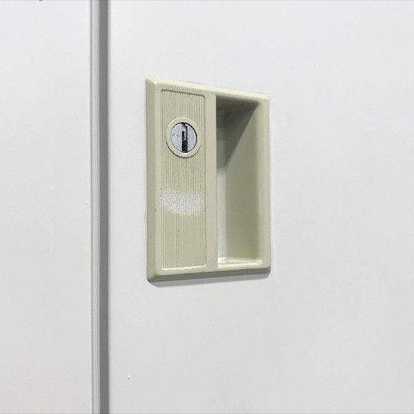 12人用シューズボックス 鍵付き