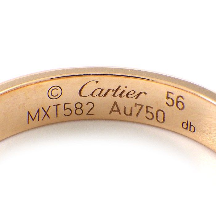 カルティエ Cartier リング ラブ スモールモデル SM B4085256 K18PG  
