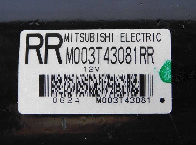 ○スターター○三菱 日産クルー , グロリア , セドリック M003T43081RR