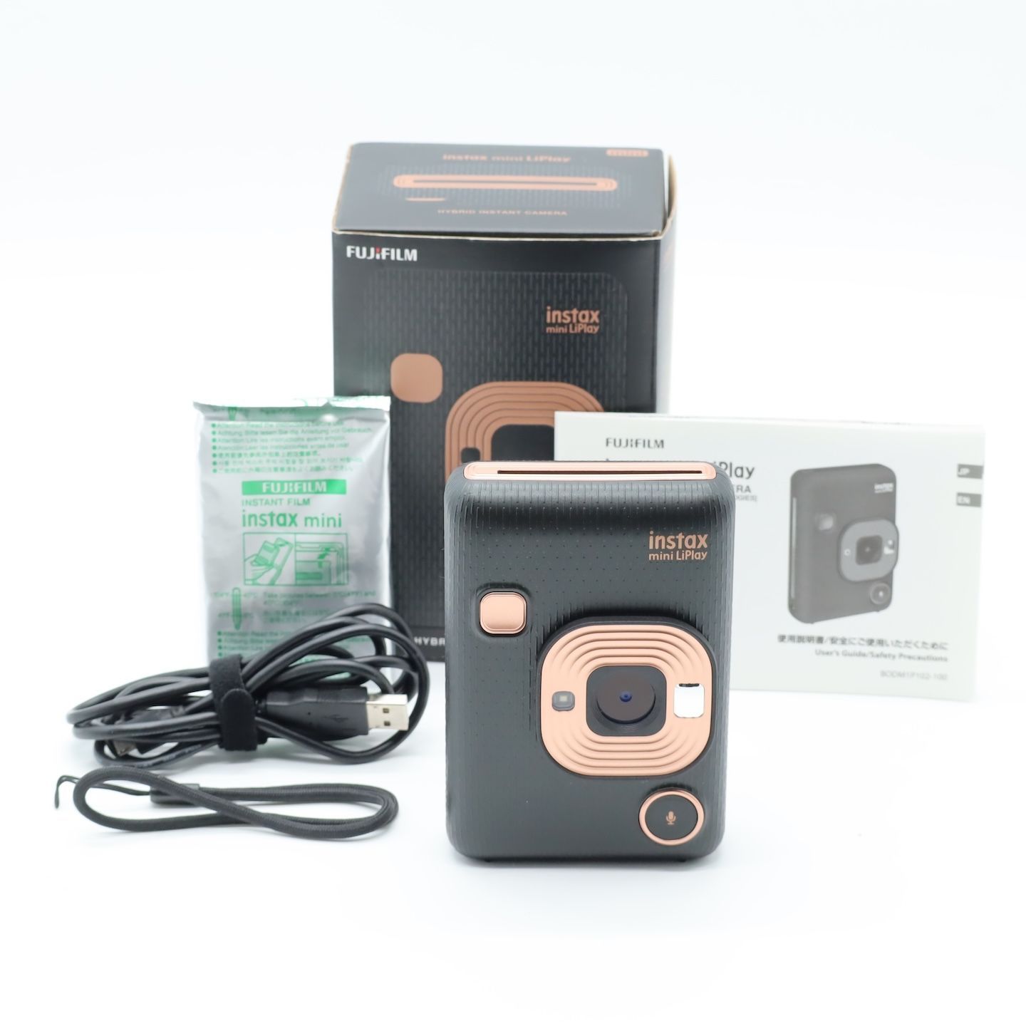 チェキ instax mini LiPlay エレガントブラック instax mini LiPlay