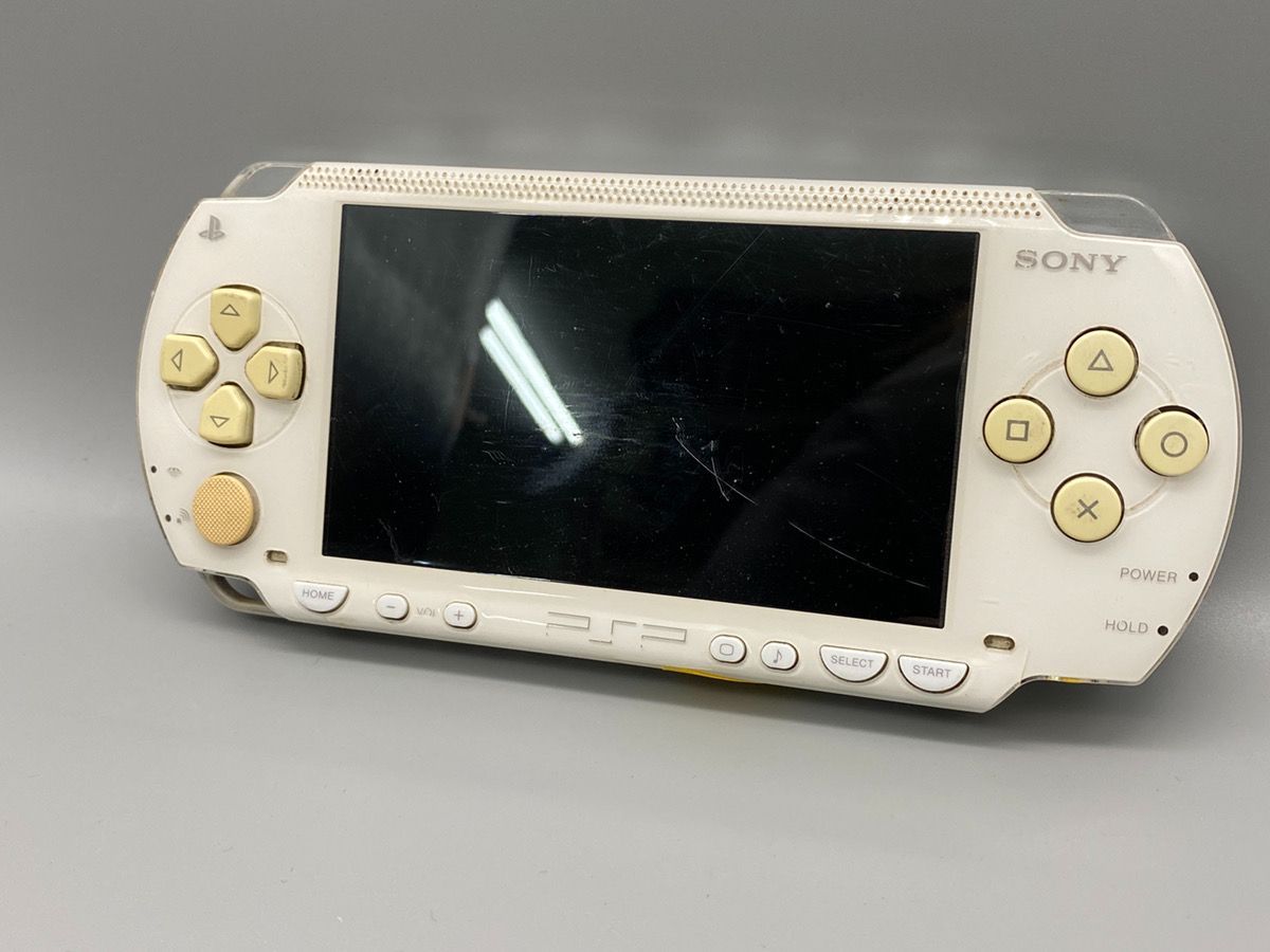 動作確認済】PSP 1000 セラミック・ホワイト 小型 Nintendo