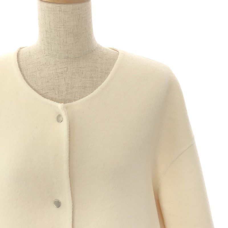 U-Big / ユービッグ | ウールダブルフェイスFOXポケットコート75 | M