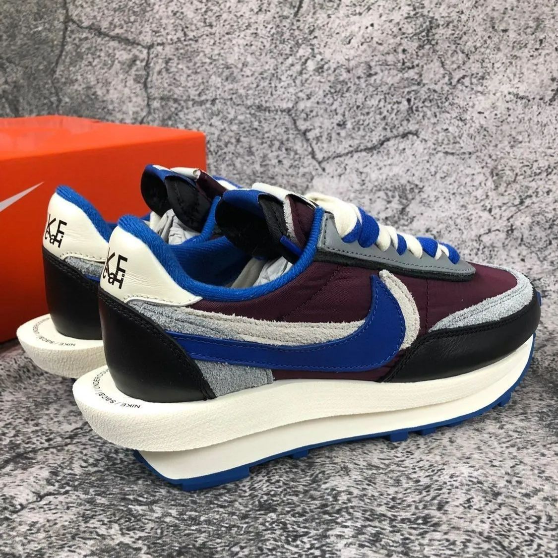 新品未使用 NIKE ナイキ SACAI X UNDERCOVER X LDWAFFLE 'NIGHT MAROON TEAM ROYAL' サカイ  X アンダーカバー X LDワッフル 'ナイト マルーン チーム ロイヤル' メンズ DJ4877-600 - メルカリ