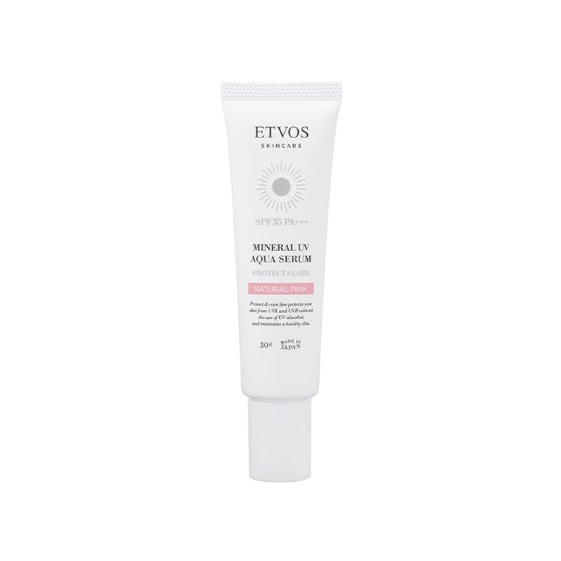 エトヴォス ミネラルUVアクアセラム SPF35 PA+++ 30g #ナチュラルピンク 0
