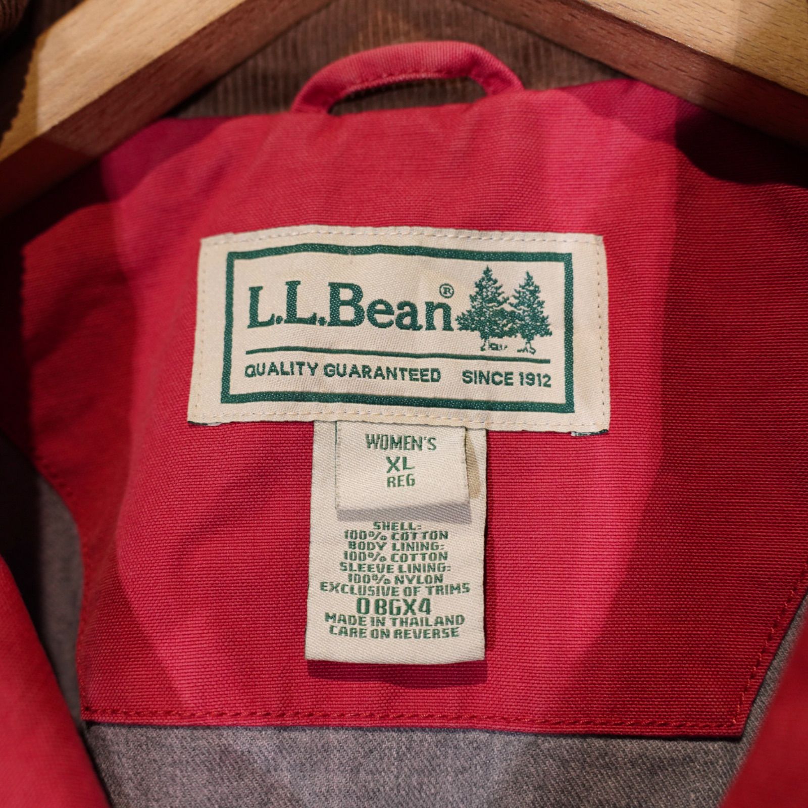 USA VINTAGE LL Bean CORDULOY COLLAR DESIGN COVERALL JACKET 