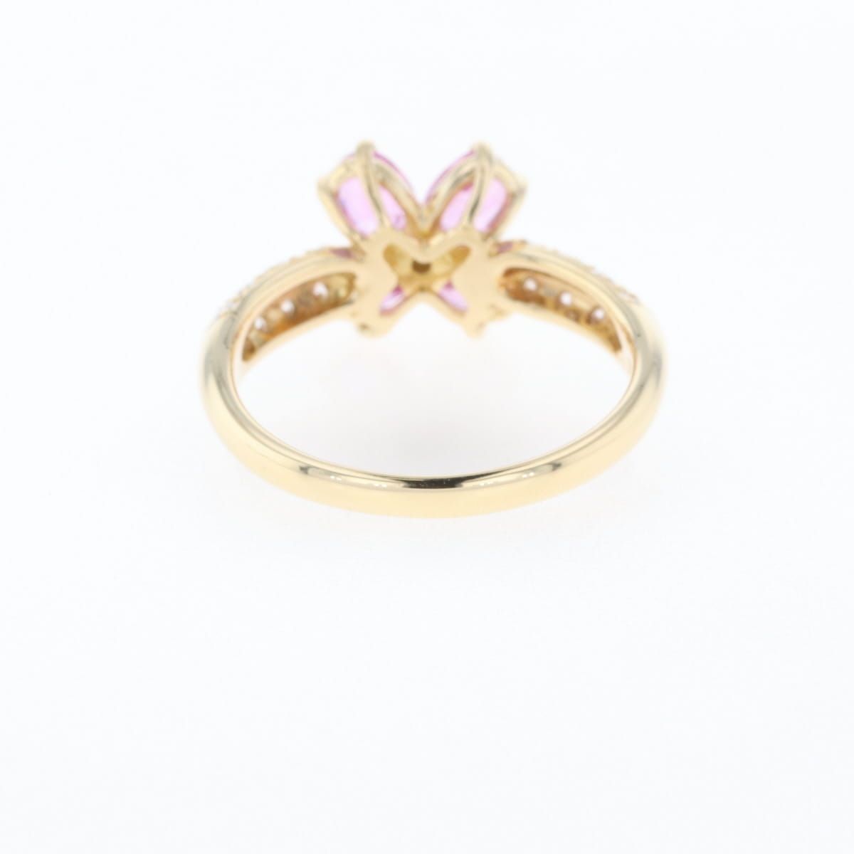 特殊部隊「レインボー」 フラワーモチーフリング 指輪 サファイア