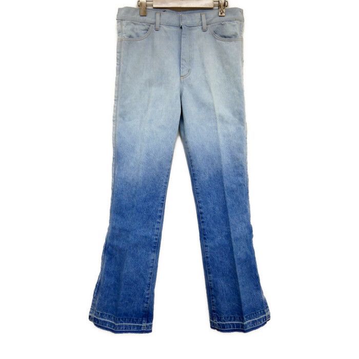 TOGA TOO トーガ 国内正規 24SS Zip denim pants ジップデニムパンツ 