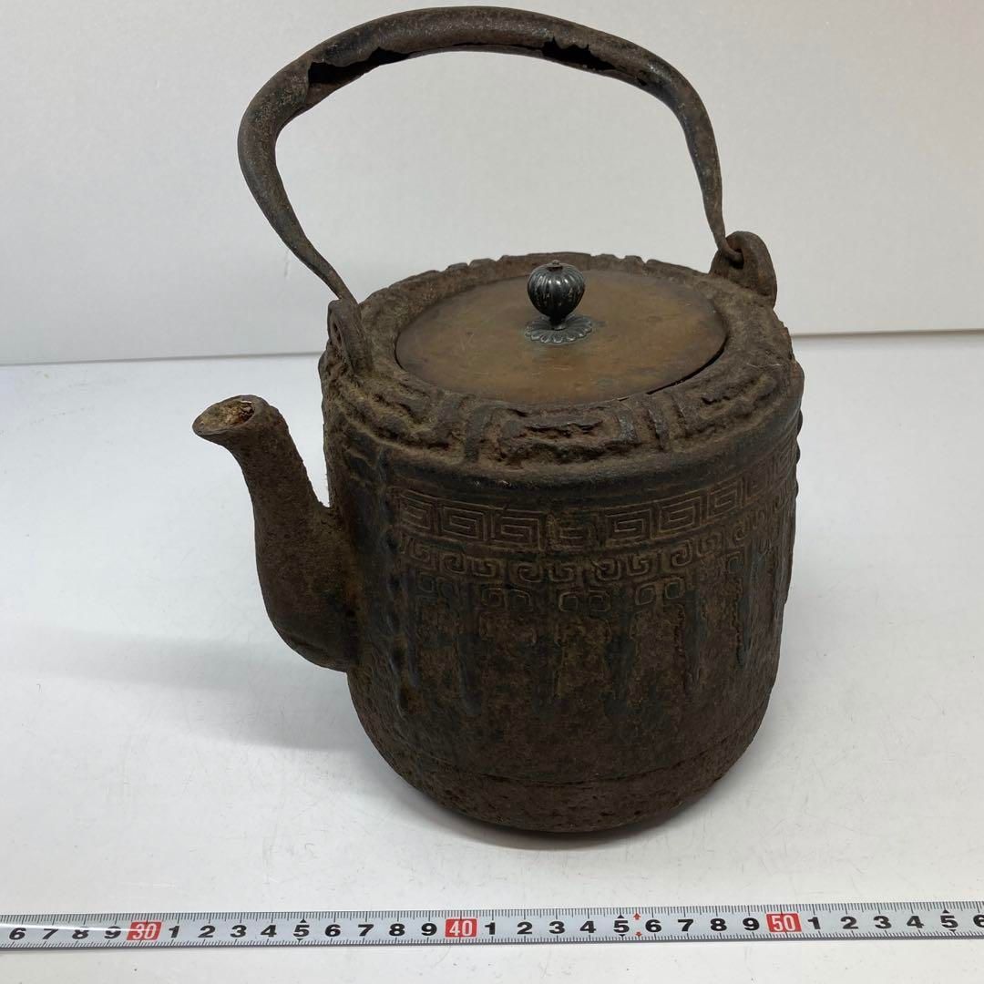 金寿堂 銀つまみ 鉄瓶 トカル 本さ5-0306