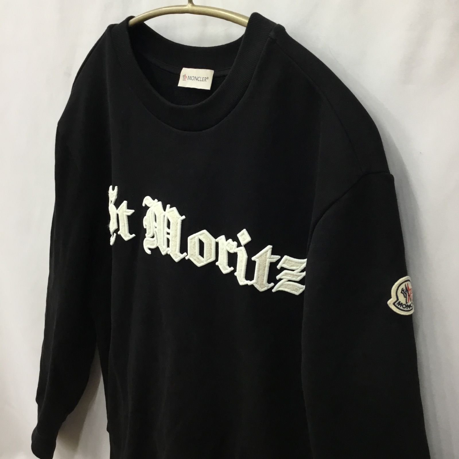 MONCLER⭐ グレーワンピース スウェット Sサイズ 中古・古着通販