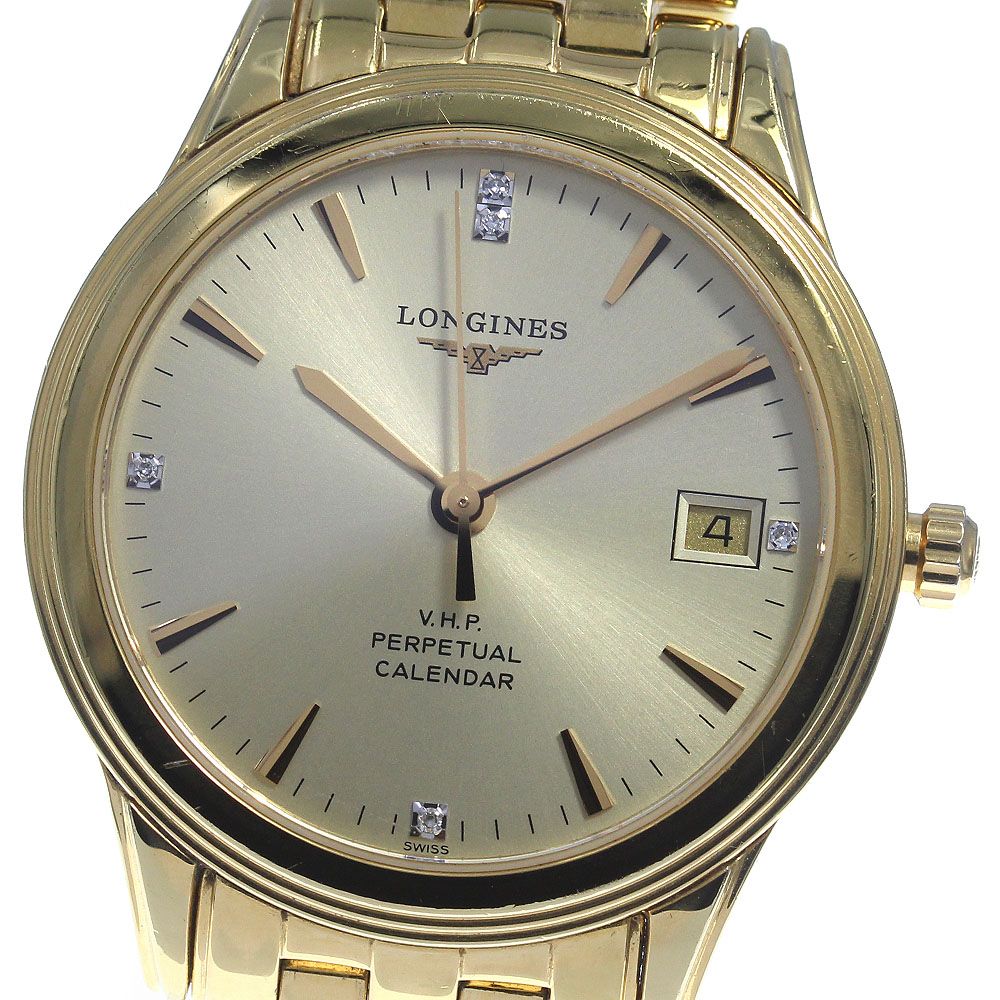 ロンジン LONGINES L4.722.4 VHP パーペチュアルカレンダー デイト クォーツ メンズ_715880
