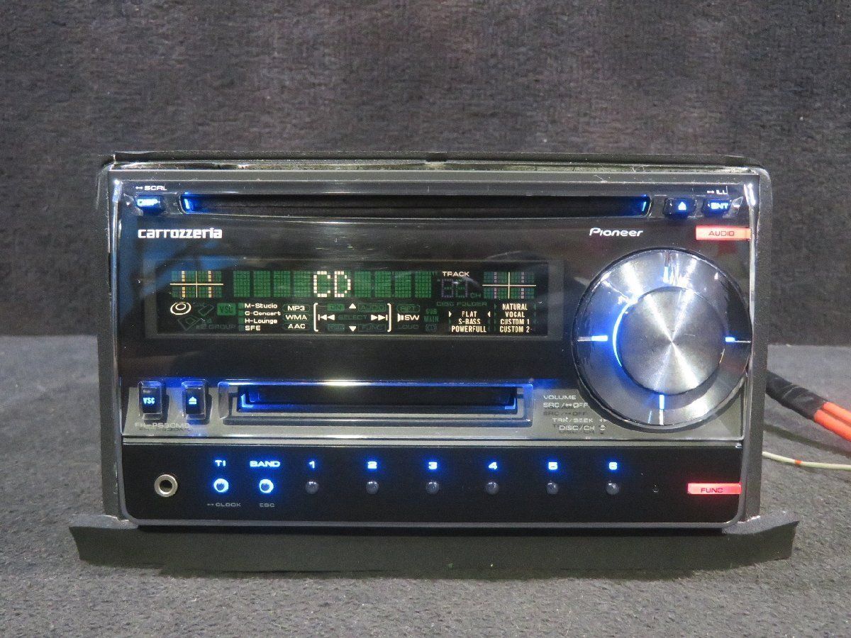 カロッツェリア CD/MDオーディオデッキ てひどい FH-P530MD-B