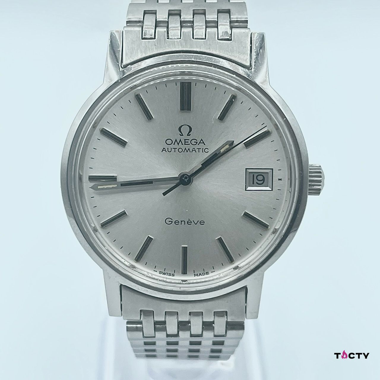 OMEGA】オメガ 166.0163 オートマチック ジュネーブ デイト 極美品
