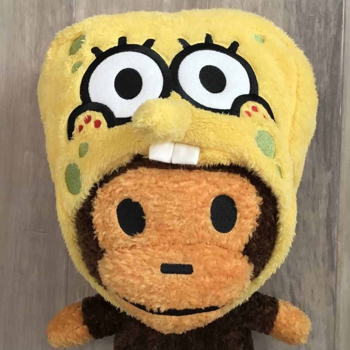 ☆激レア☆ スポンジボブ × マイロ ぬいぐるみ a bathing ape