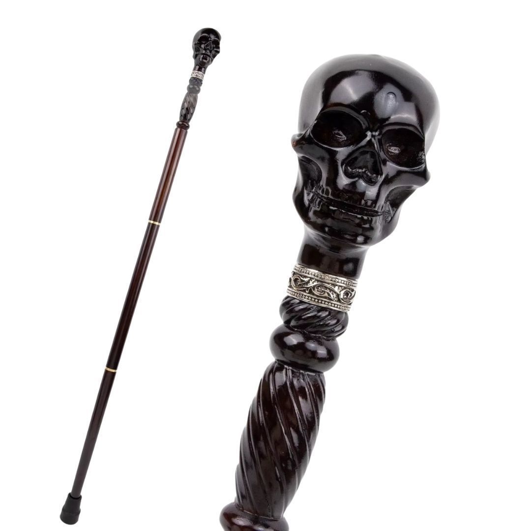 杖 ブラックスカルヘッド Victorian Skull(ヴィクトリアン 杖 ブラックスカルヘッド Victorian Skull(ヴィクトリアン