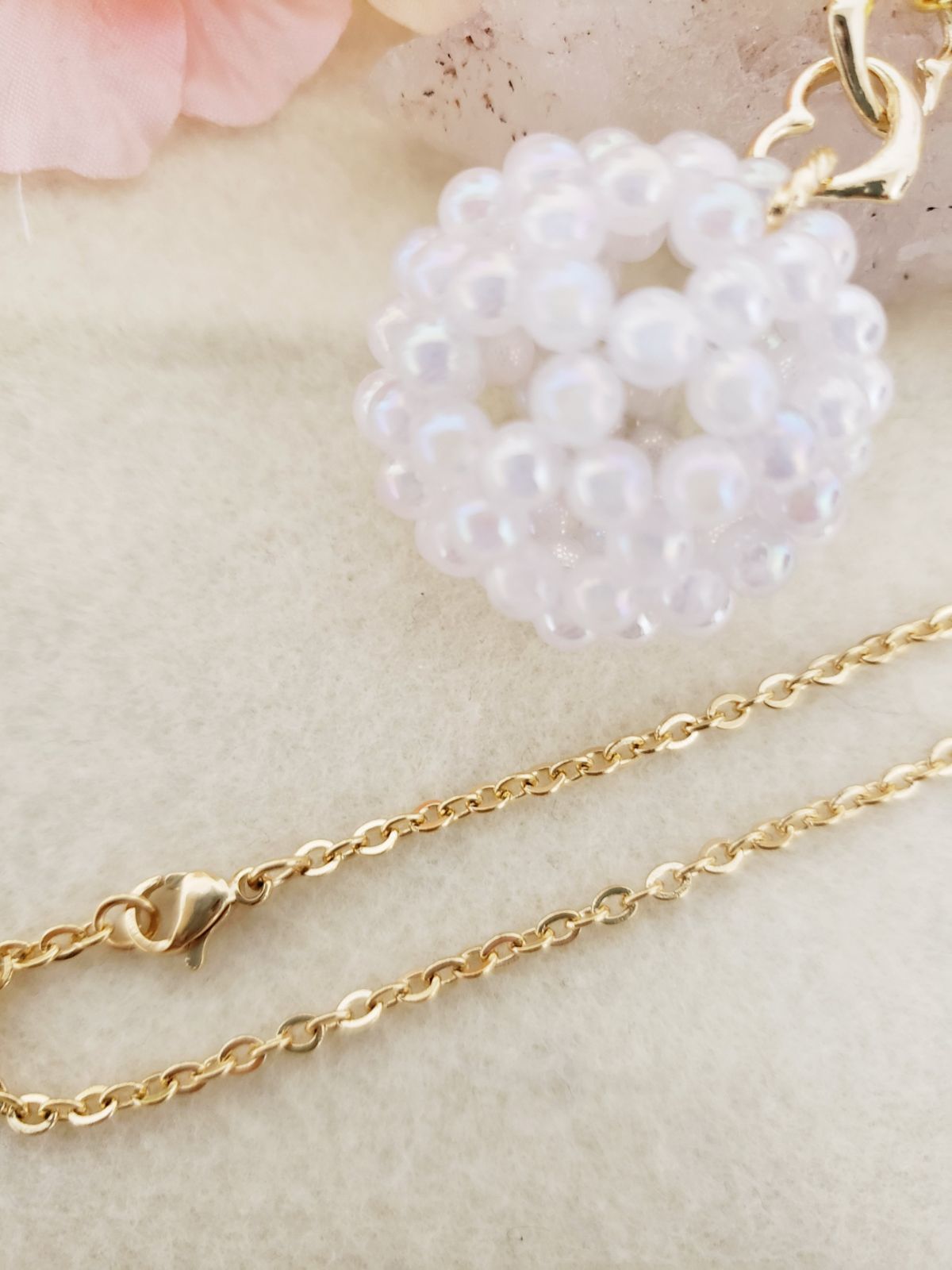 神聖幾何学フラーレン/ロ－ズオ－ラ♡ツイン八－トネックレス - メルカリ