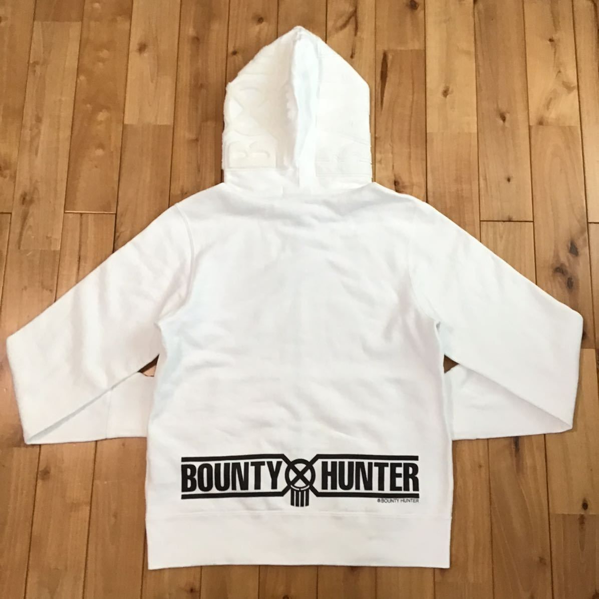 搬入設置サービス付 Bounty Hunter × APE ZIP マッドシャークパーカー