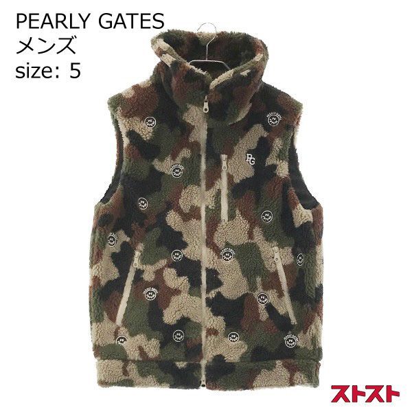 PEARLY GATES パーリーゲイツ 2022年モデル ボアジップベスト 5 ［240101002055］