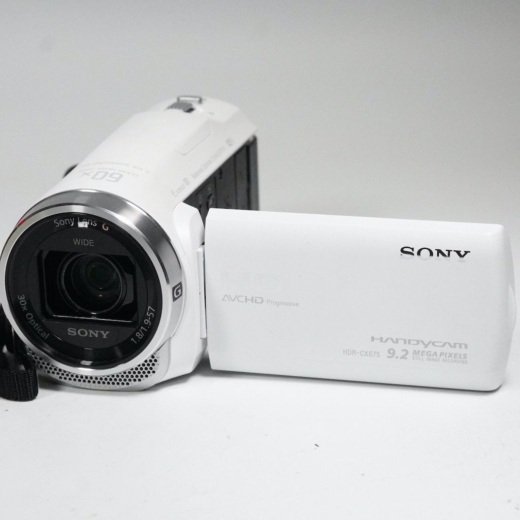 SONY ソニー HDR-CX675 ホワイト 返金保証 |2265