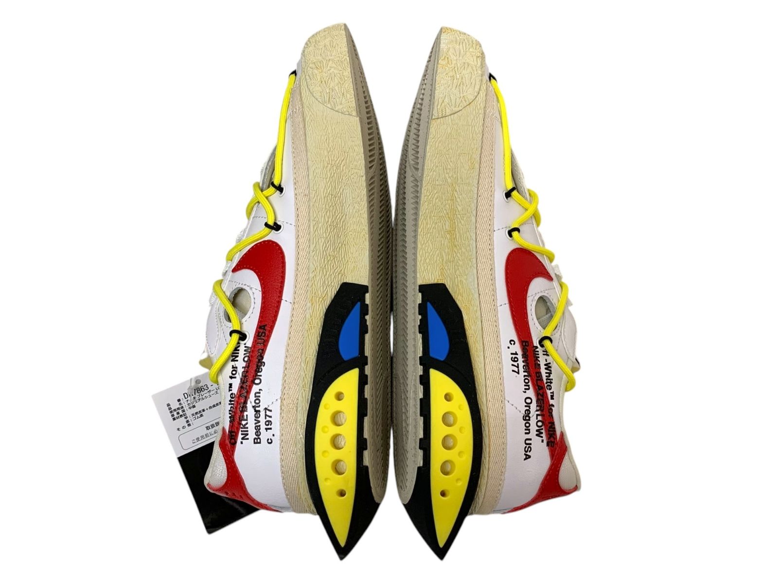 NIKE (ナイキ) × OFF-WHITE (オフホワイト) BLAZER LOW 77 / OW  
