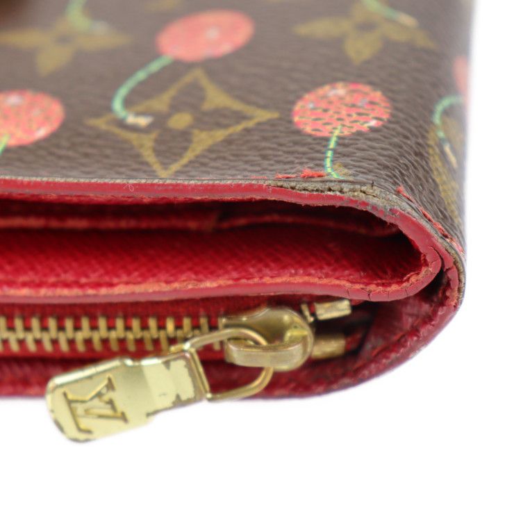 ［超美品］2005年Louis Vuitton 二つ折り財布 モノグラム LOUIS VUITTONモノグラム二つ折り財布