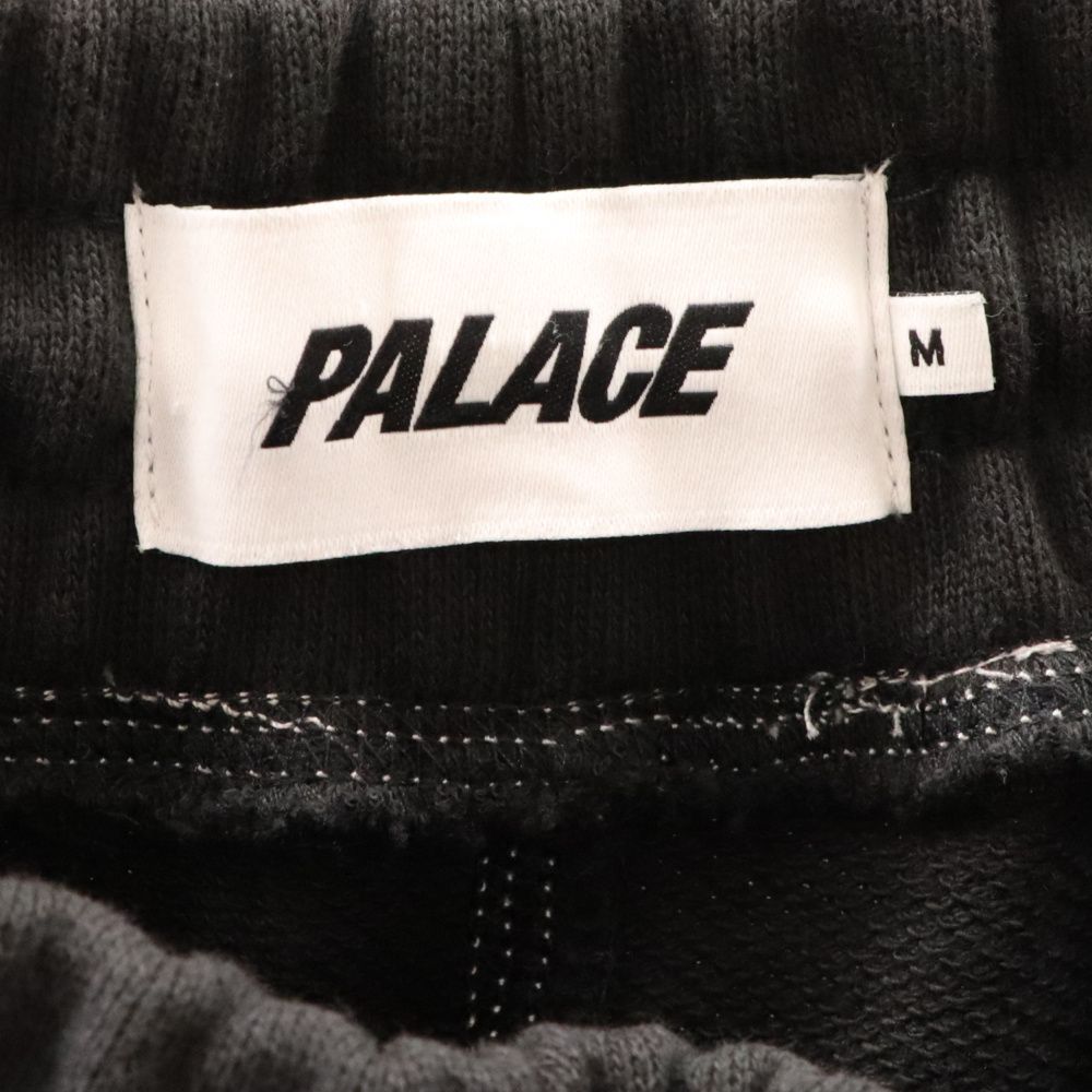 palace スウェットパンツ 刺繍 黒 M 【公式通販】