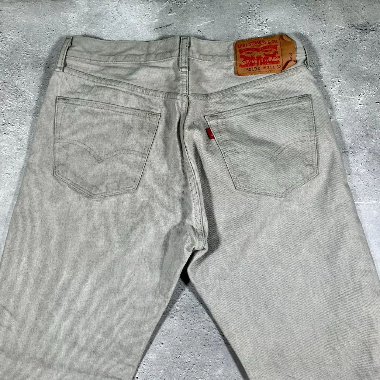 LEVI'S リーバイス 501XX ダブルエックス ライトグレー メキシコ製 W34