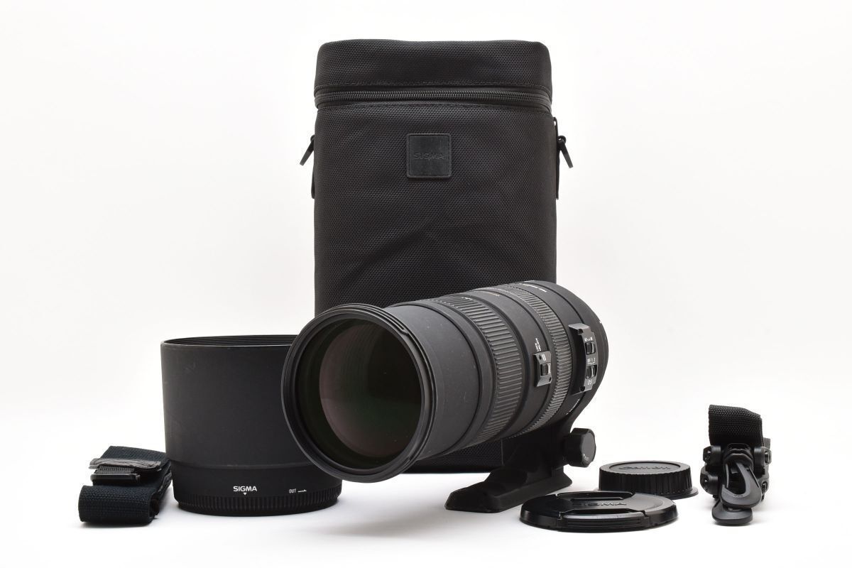 動作品 SIGMA シグマ 150-500mm F5-6.3 APO OS HSM For NIKON F