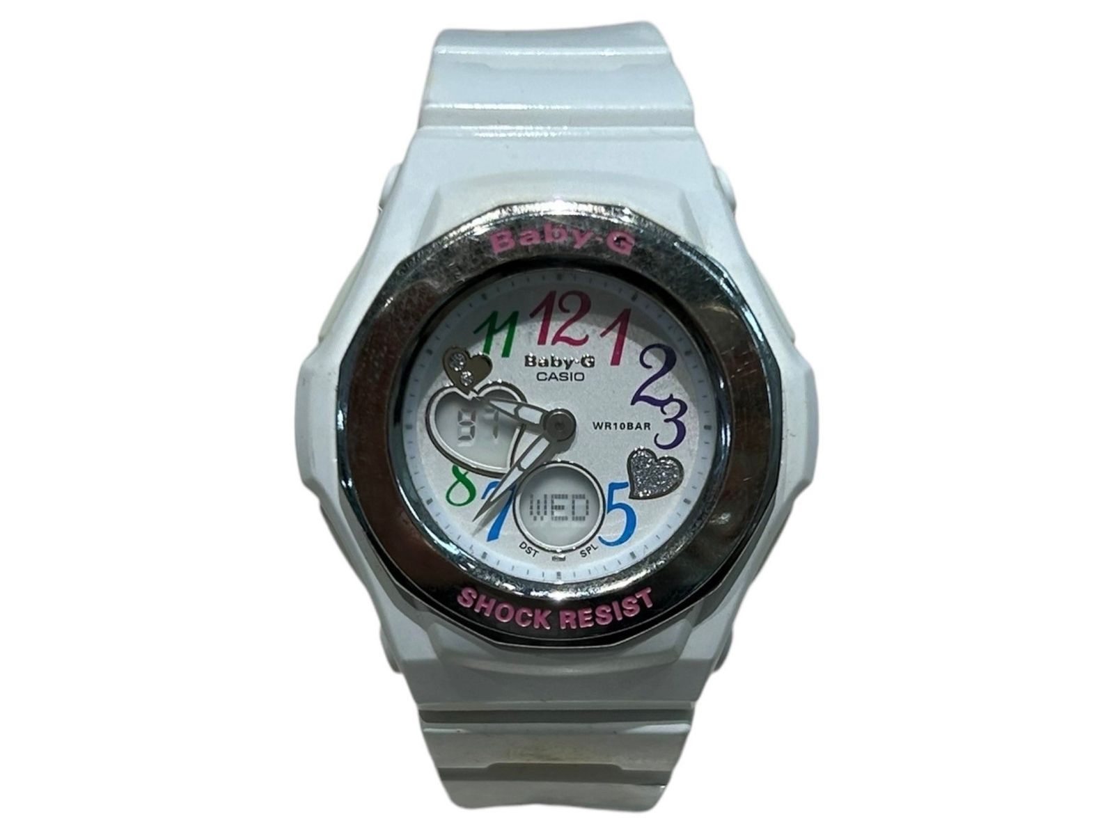 CASIO (カシオ) Baby-G ベビージー デジアナ腕時計 クォーツ BGA-101-7BCR ホワイト レディース/006