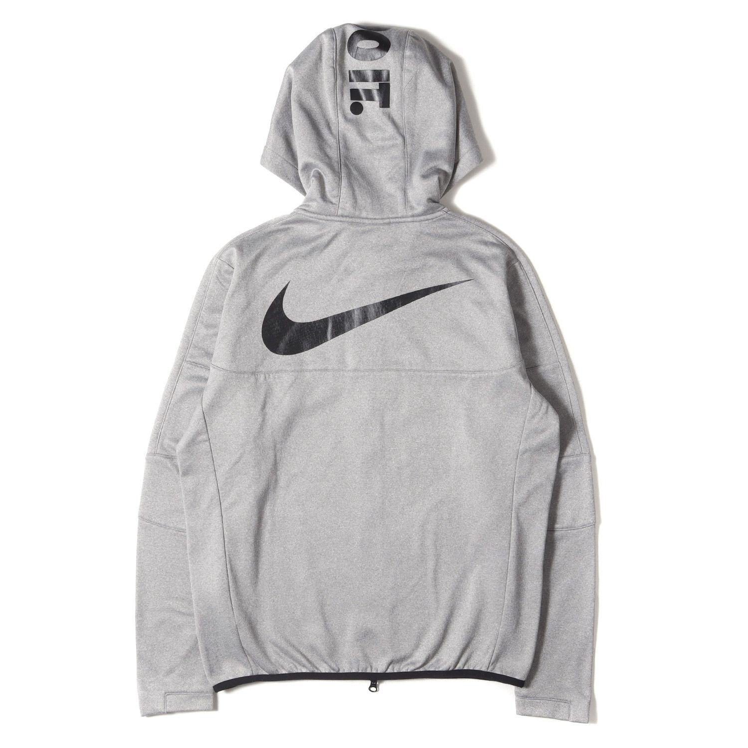 美品 F.C.Real Bristol エフシーレアルブリストル パーカー サイズ:M NIKE ビッグスウッシュ ジップ スウェット パーカー  (SWEAT HOODIE) グレー トップス フーディー コラボ【メンズ】 - メルカリ