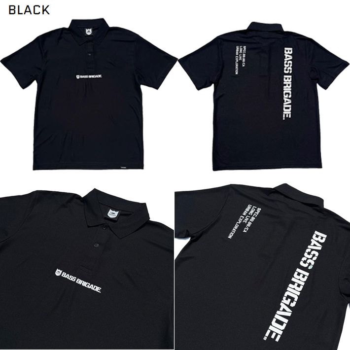 バスブリゲード ドライポロシャツ BASS BRIGADE BRGD URBAN