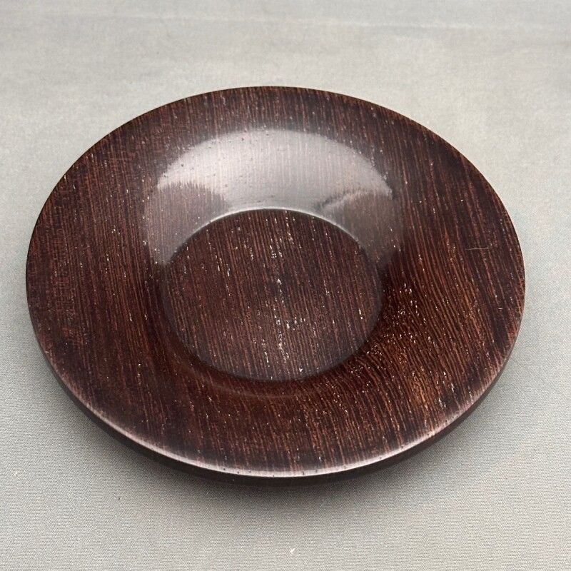 木製 茶托 鉄刀木 たがやさん 110mm 5枚組